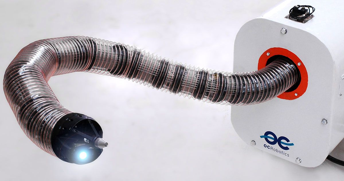 [Cable-Driven Snake-Arm Robot Image]